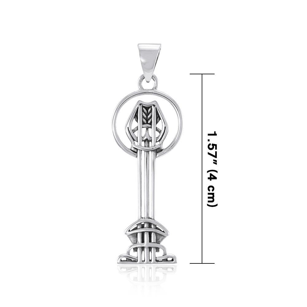 Art Nouveau Silver Pendant TPD493 - Jewelry