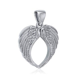 Angel Wing Sterling Silver Pendant TPD5013 - Jewelry