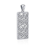 Celtic Knotwork Sterling Silver Pendant TPD5073