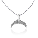 Mermaid Tail Sterling Silver Pendant TPD5102