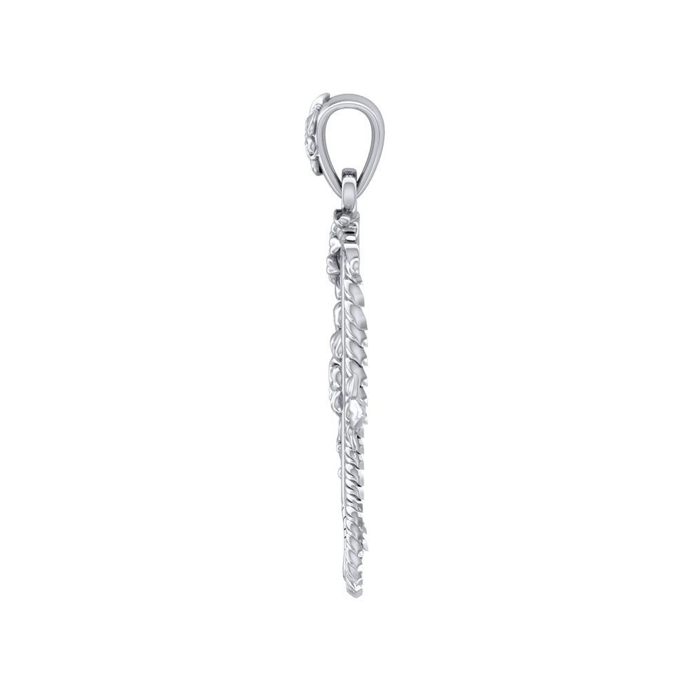 A touch of whimsical sea vibe ~ Sterling Silver Seahorse Filigree Pendant Jewelry TPD5147 - Jewelry