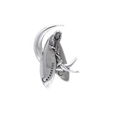 Sasha St. John Guardian Fairy Moon Sterling Silver Pendant TPD515