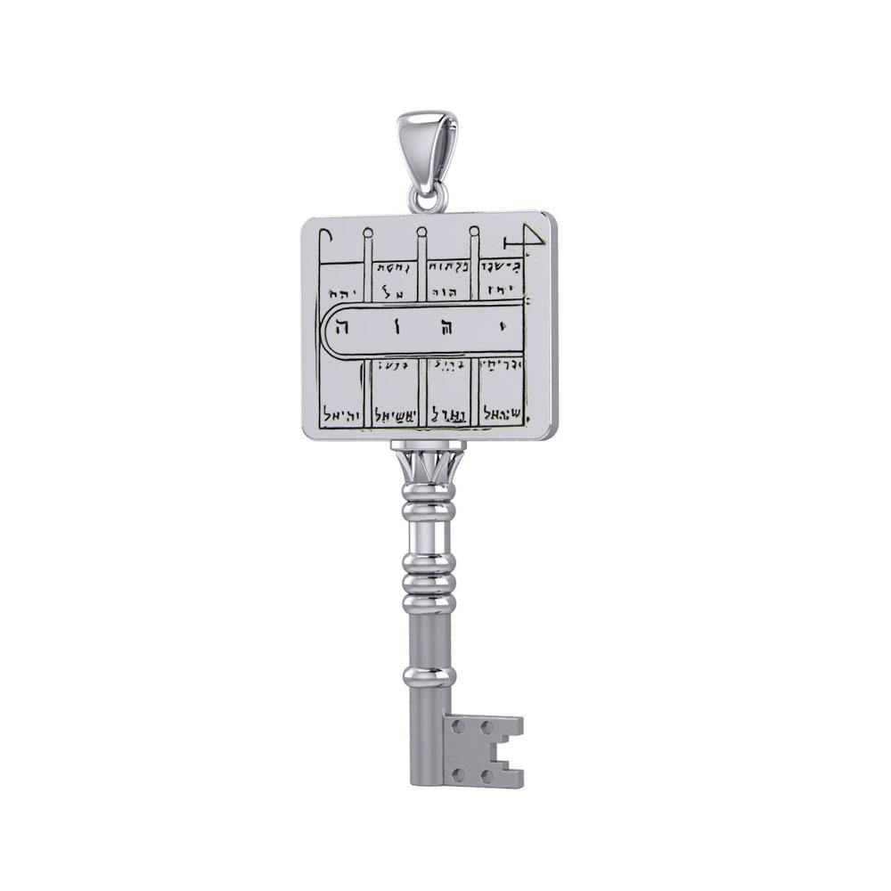 King Solomon Seals Path Clearing KeySilver Pendant TPD5377 - Jewelry