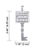 King Solomon Seals Path Clearing KeySilver Pendant TPD5377 - Jewelry
