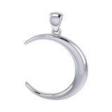 A Glimpse of the Crescent Moon Silver Pendant TPD5463 - Jewelry