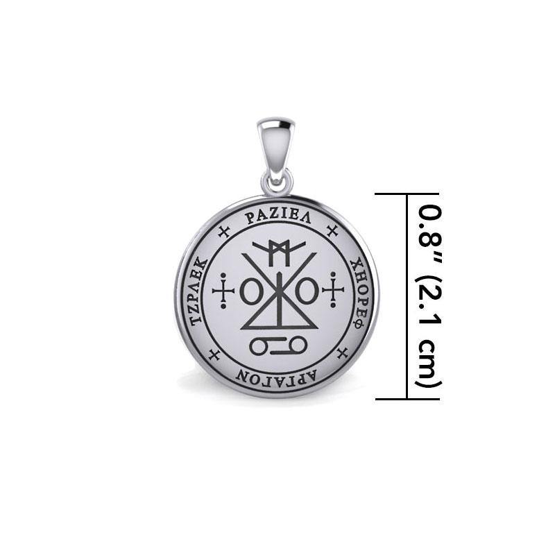 Sigil of the Archangel Raziel Silver Pendant (Small) TPD5485 - Jewelry
