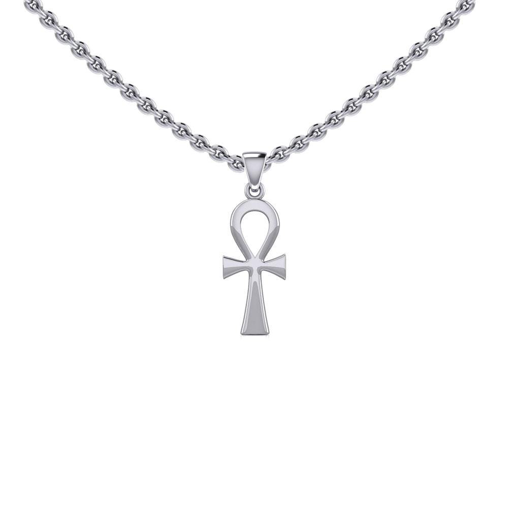 Egyptian Small Ankh Silver Pendant TPD5504 - Jewelry