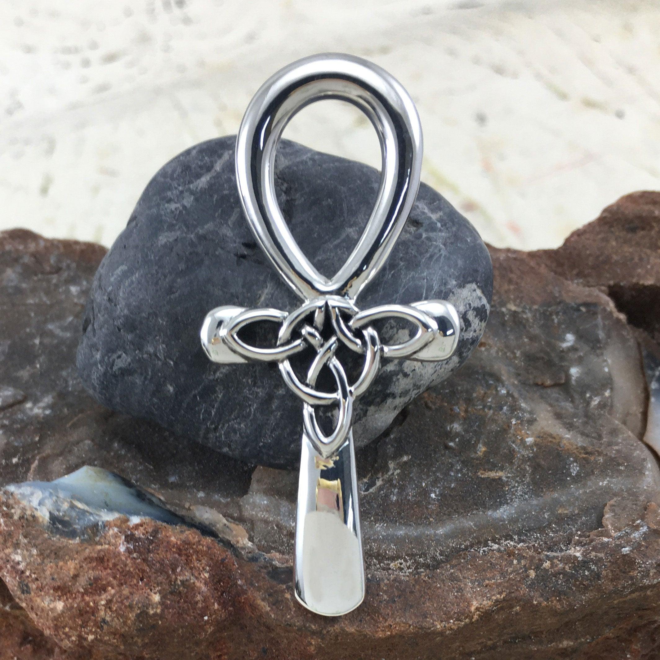 Celtic Ankh Silver Pendant TPD5664 - Jewelry