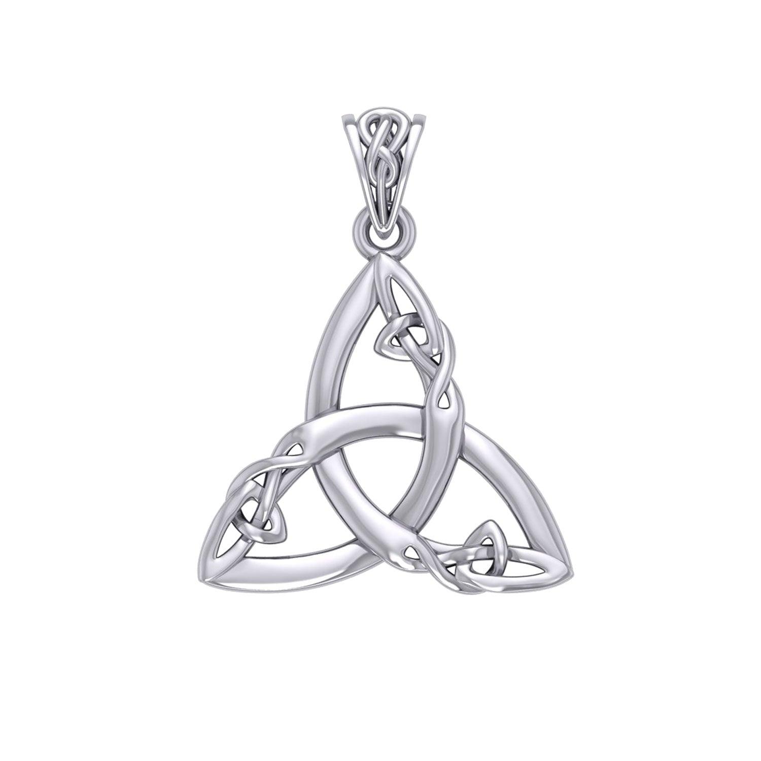 Celtic Trinity Silver Pendant TPD5992 - Jewelry