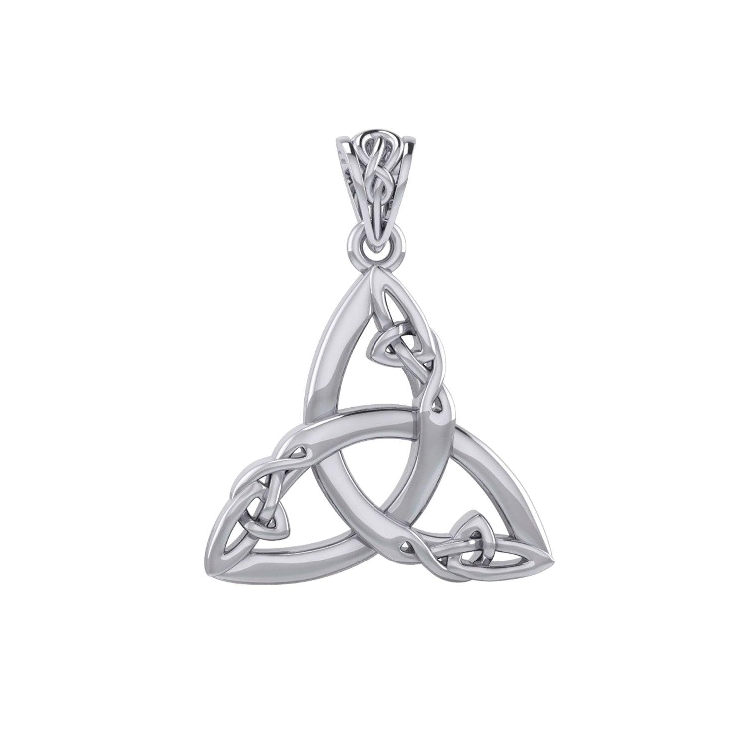 Celtic Trinity Silver Pendant TPD5992 - Jewelry