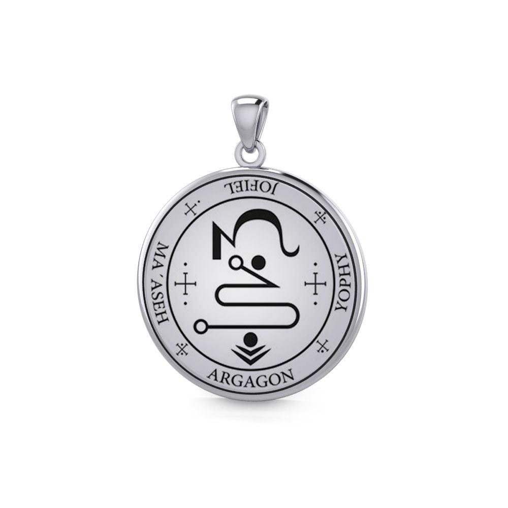 Sigil of the Archangel JOFIEL Small Sterling Silver Pendant TPD6023 - Jewelry