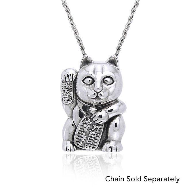 Lucky Cat Pendant TPD761 - Jewelry