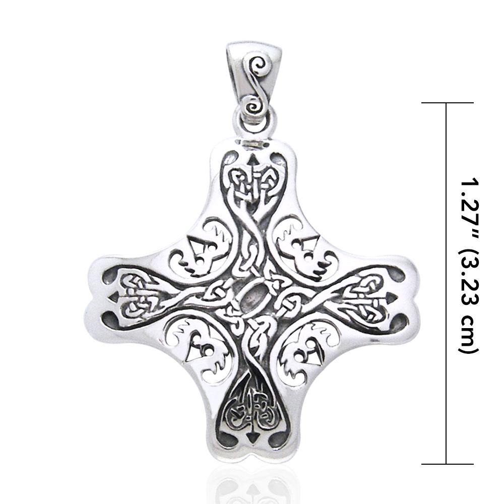 Celtic Cross of the Holy Spirit Silver TPD966 - Jewelry