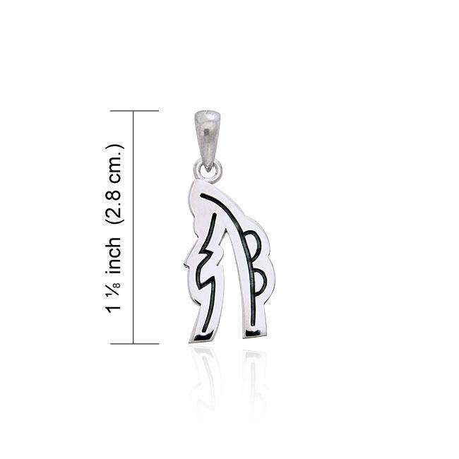 Reiki Symbol Silver Pendant TPD995 - Jewelry