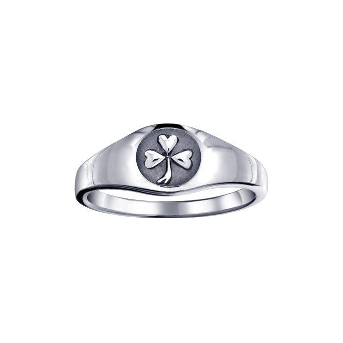 Celtic Shamrock Ring TR1443 - Jewelry