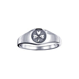 Celtic Shamrock Ring TR1443 - Jewelry