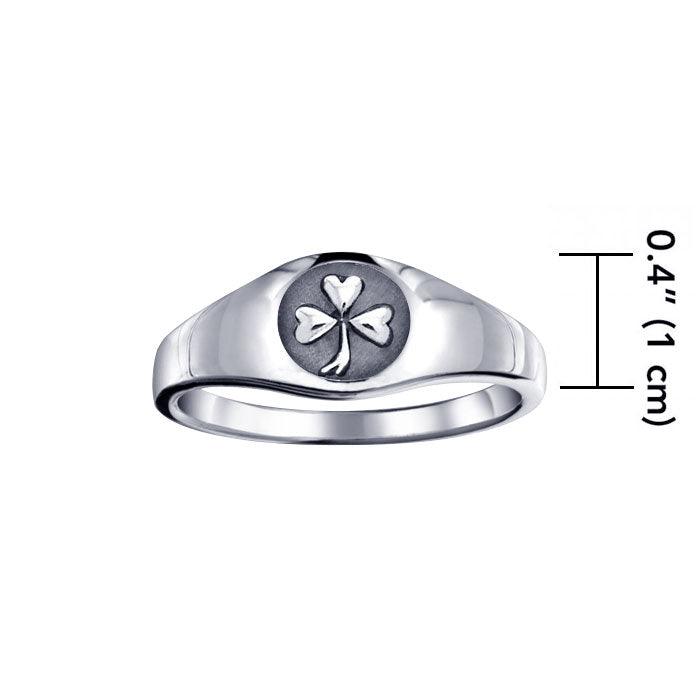 Celtic Shamrock Ring TR1443 - Jewelry