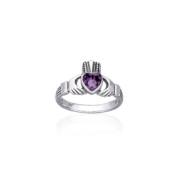 Irish Claddagh Ring TR1482 - Jewelry