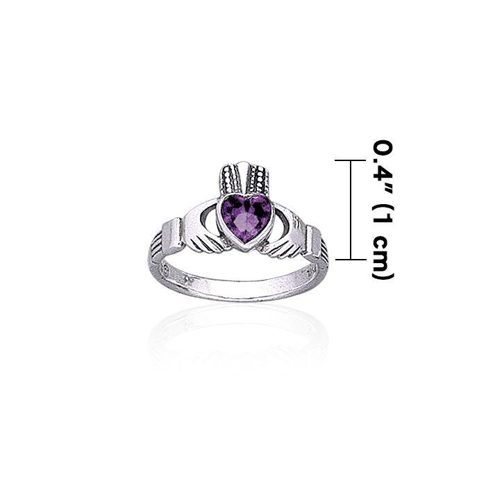 Irish Claddagh Ring TR1482 - Jewelry
