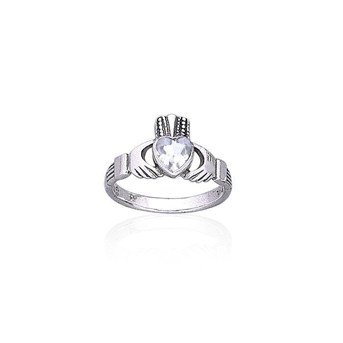 Irish Claddagh Ring TR1482 - Jewelry