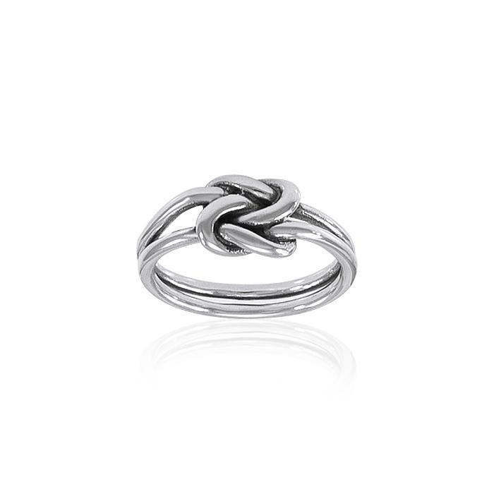 Silver Celtic Knotwork Ring TR160 - Jewelry