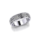 Celtic Knotwork Spinner Ring TR1685 - Jewelry