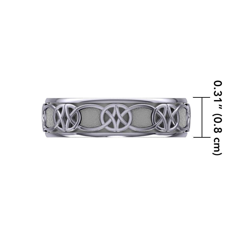 Celtic Knotwork Spinner Ring TR1685 - Jewelry