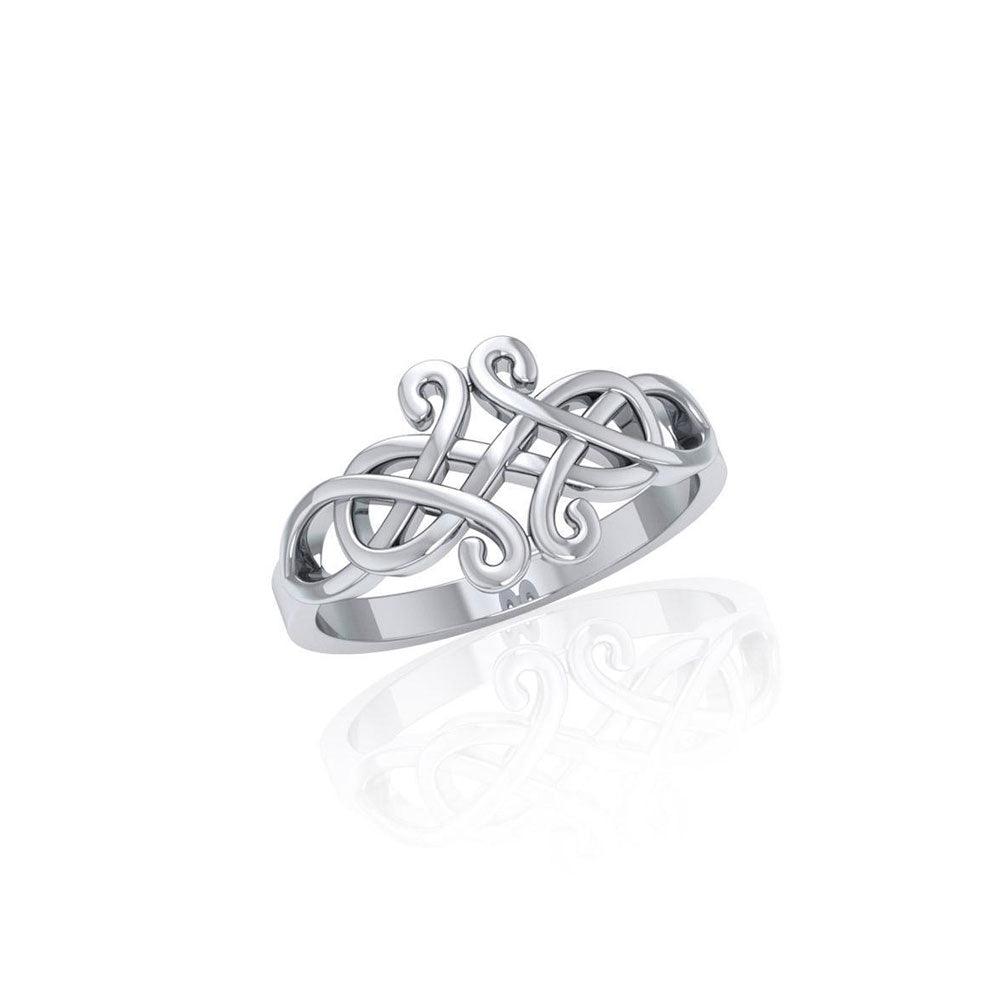 Celtic Knotwork Silver Ring TR1752 - Jewelry