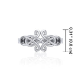 Celtic Knotwork Silver Ring TR1752 - Jewelry