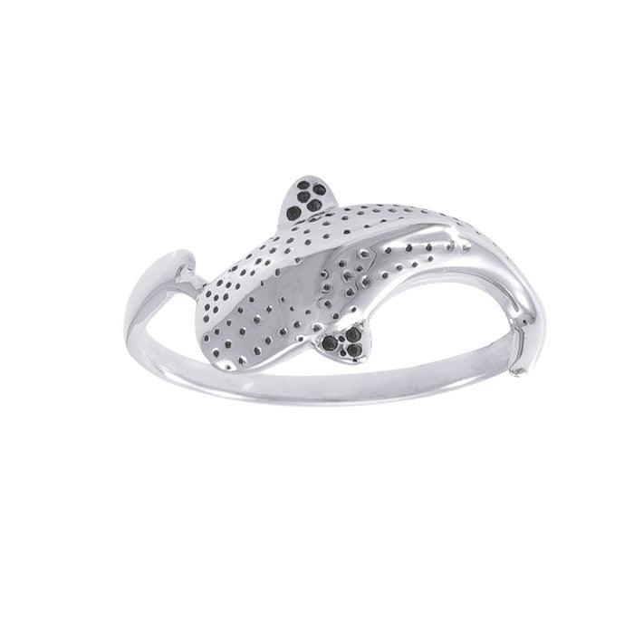 Whale Shark Sterling Silver Ring TR1765 - Jewelry