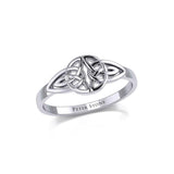 Celtic Knotwork Sterling Silver Ring TR1775