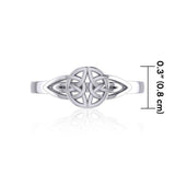 Celtic Knotwork Silver Ring TR1775 - Jewelry