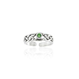 Celtic Knotwork Sterling Silver Ring TR3307 - Jewelry