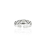 Celtic Knotwork Sterling Silver Ring TR3307 - Jewelry