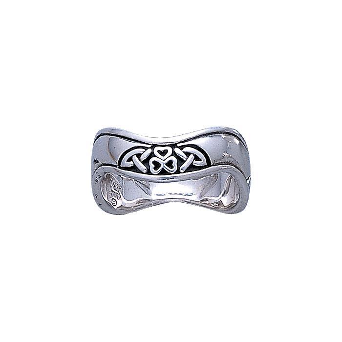 Celtic Knotwork Silver Ring TR3312 - Jewelry