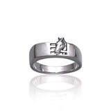 Horse Stables Silver Ring TR3569