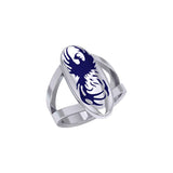 Take your inspiration from the legendary phoenix Silver Ring TR3583 - Jewelry