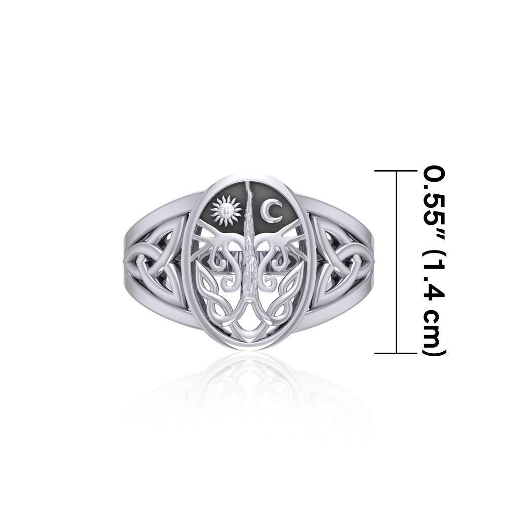Tree of life Silver Ring TR3688 - Jewelry