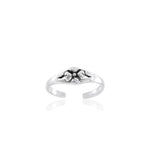 Shamrock Sterling Silver Toe Ring TR3727