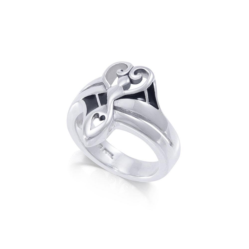 Nile River Goddess Silver Ring TR3731 - Jewelry