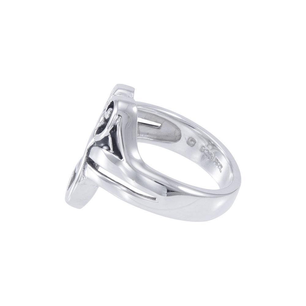 Nile River Goddess Silver Ring TR3731 - Jewelry