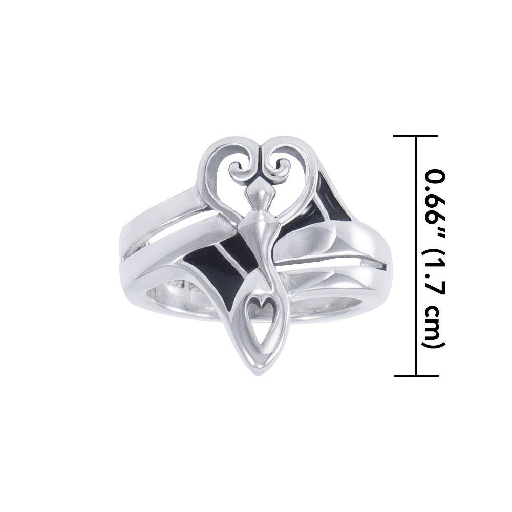 Nile River Goddess Silver Ring TR3731 - Jewelry