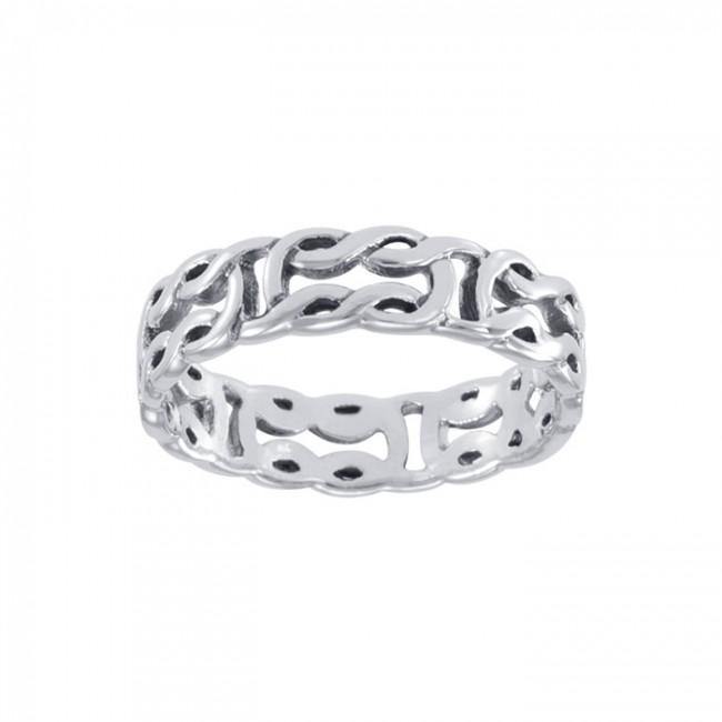 Celtic Knotwork Ring TR398 - Jewelry