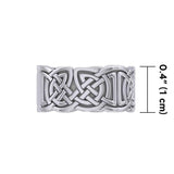 Celtic Knotwork Silver Ring TR661 - Jewelry