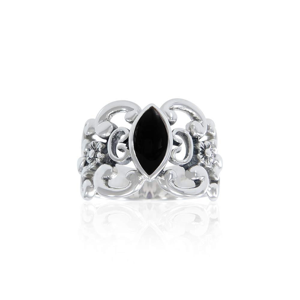 Flower Gemstone Ring TR754 - Jewelry