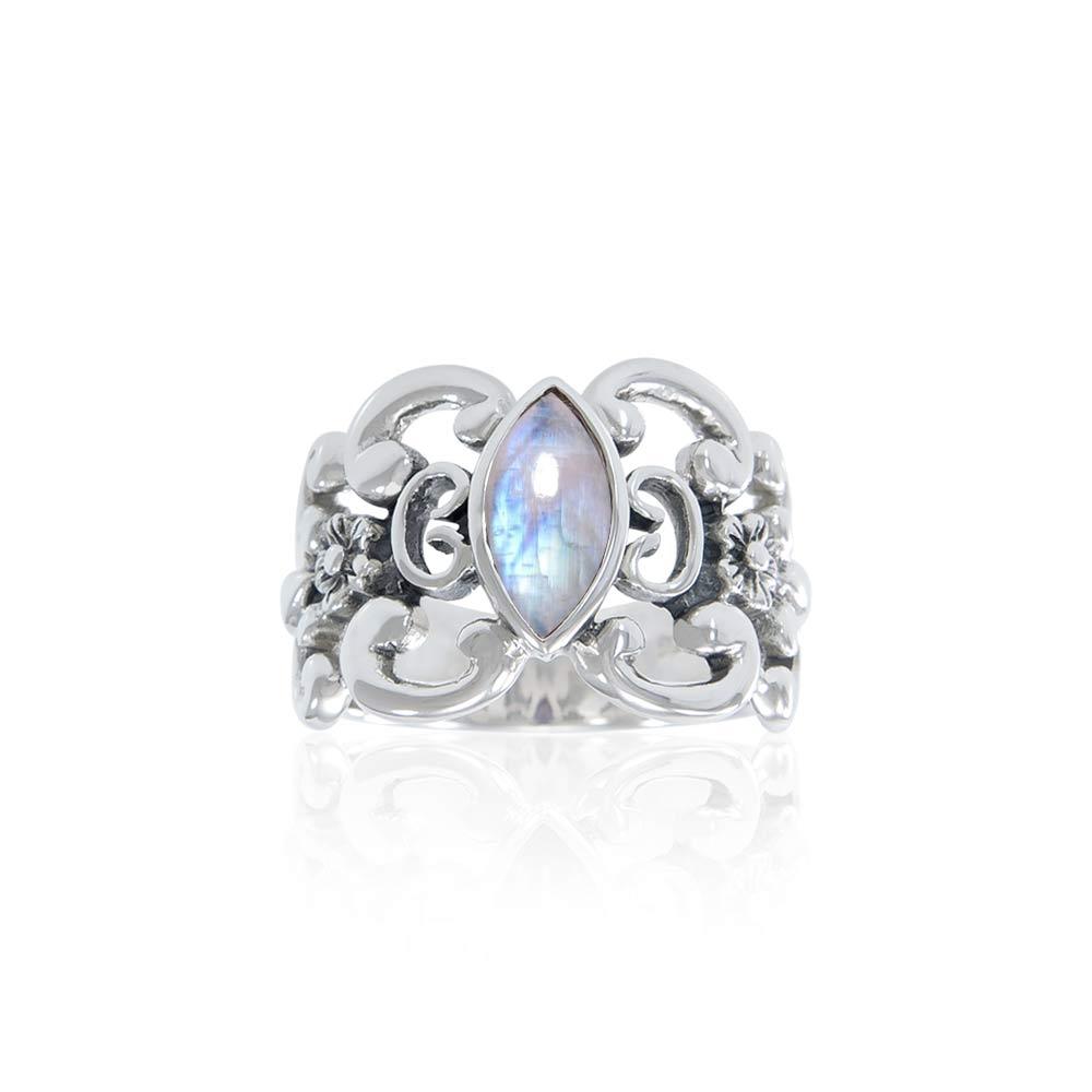 Flower Gemstone Ring TR754 - Jewelry