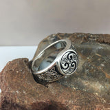 Celtic Knotwork Ring TR925 - Jewelry