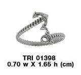 Anchor Wrap Ring TRI1398 - Jewelry