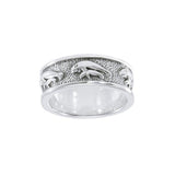 Mother Manatee Silver Ring TRI034 - Jewelry