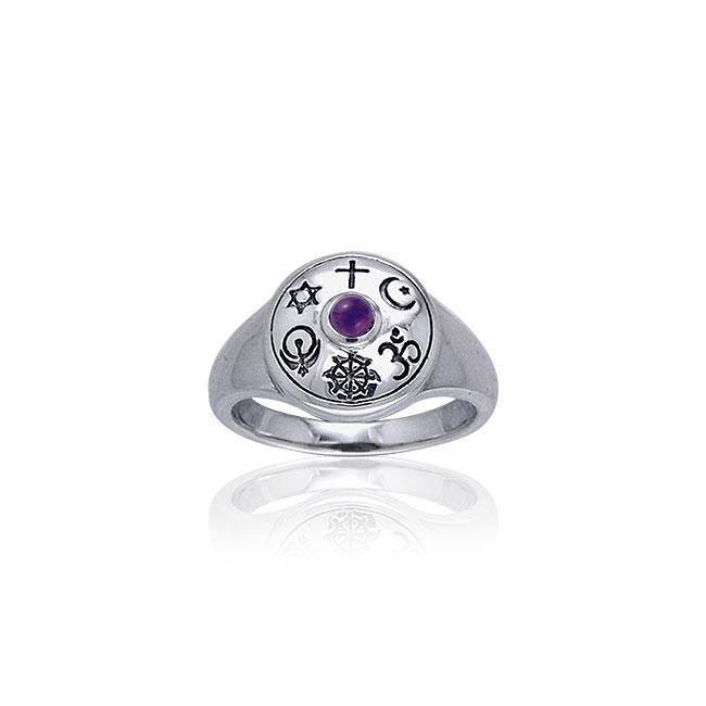 Shield Of Faith Ring TRI053 - Jewelry